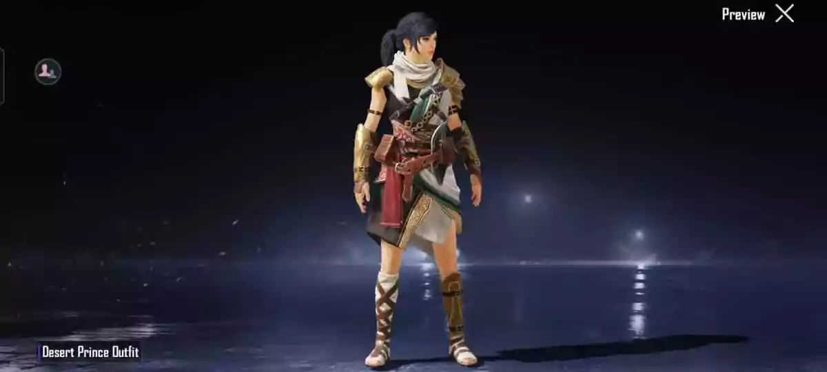 Desert Prince Outfit For Free In Battlegrounds Mobile India
