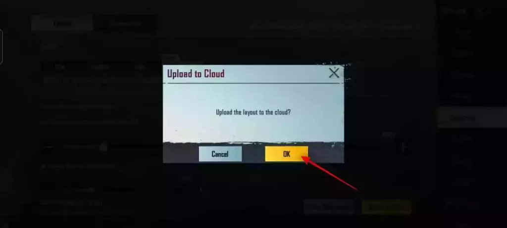 Upload The Layout To The Cloud