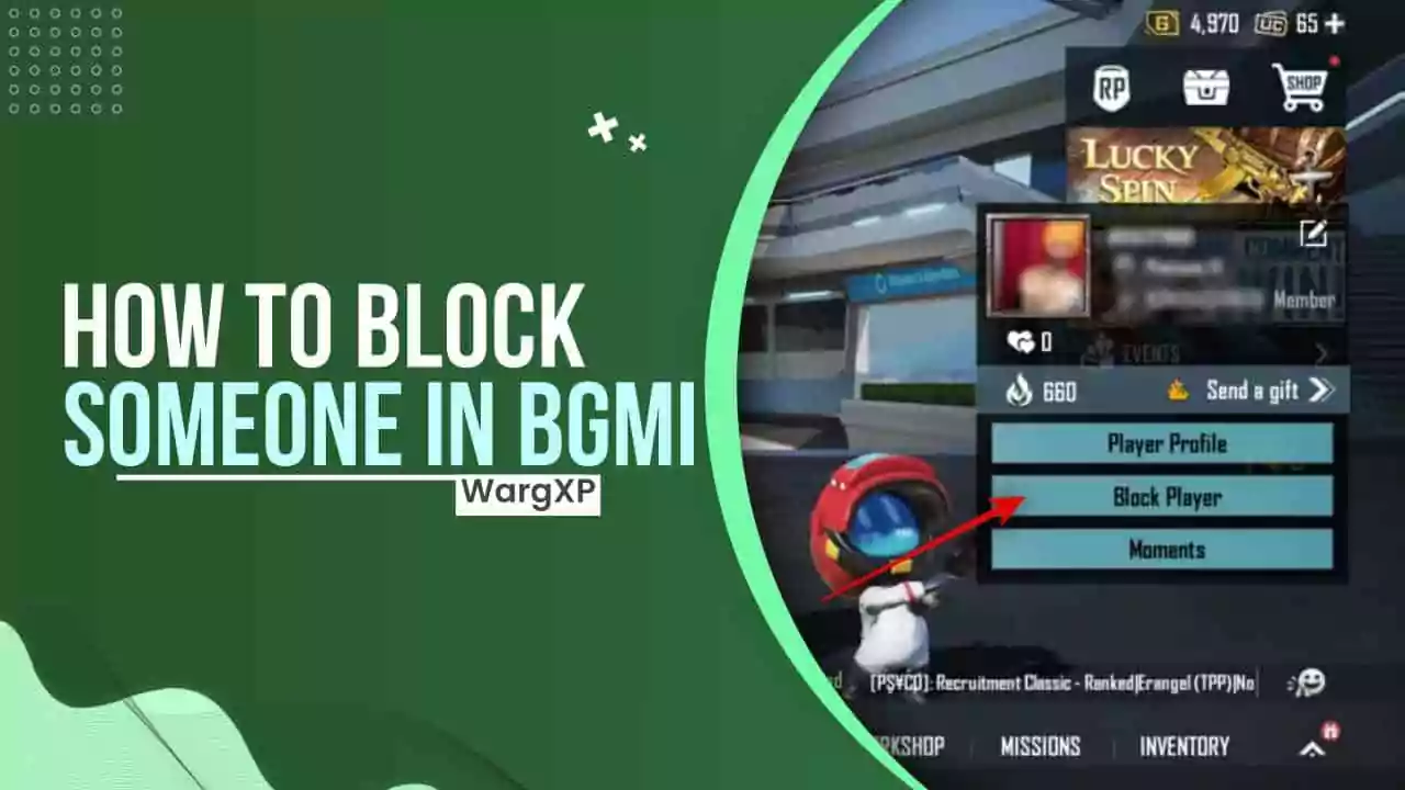 How to Block Someone in BGMI?