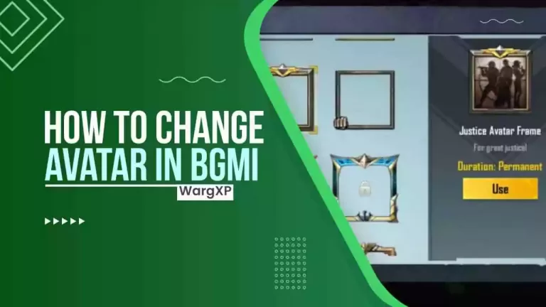 BGMI Avatar Frame: How To Change BGMI Avatar Frame?