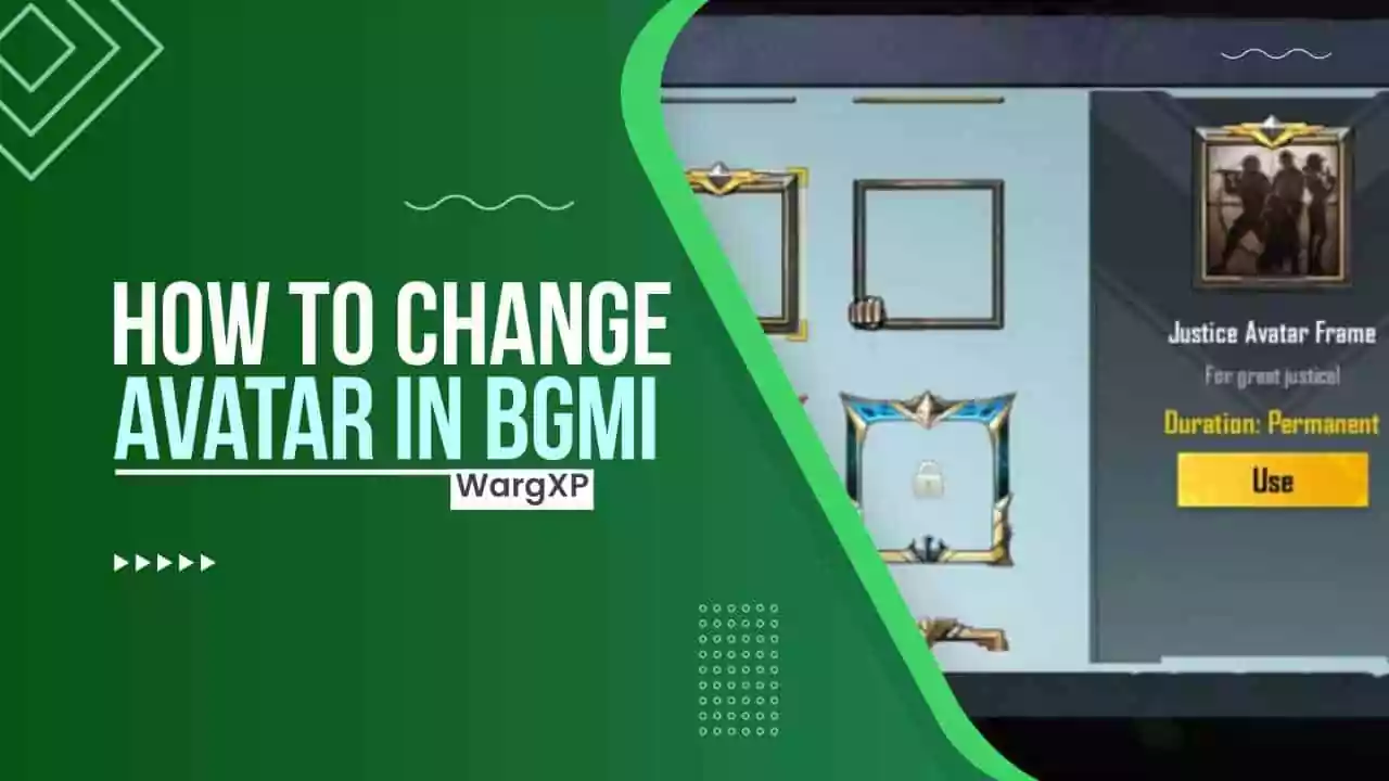 How To Change Avatar Frame In BGMI (Battlegrounds Mobile India)?