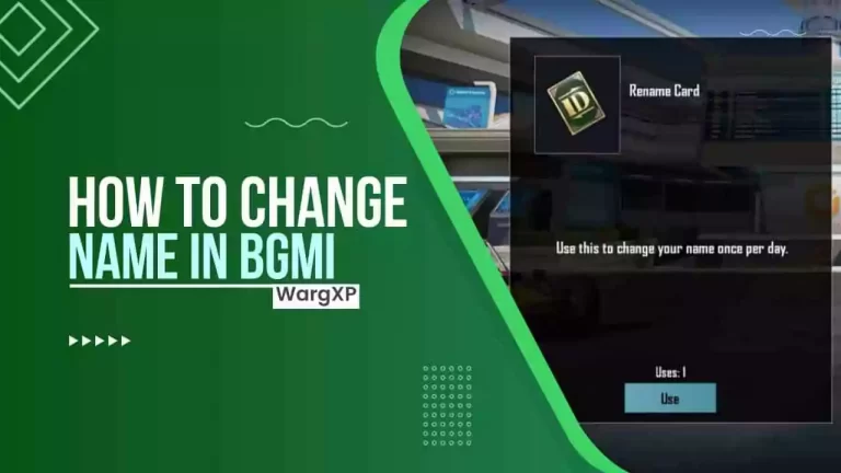 How to Change Name In BGMI with Symbols? | Get Free Rename Card In BGMI