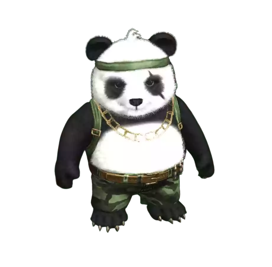 Free Fire MAX Detective Panda (Panda's Blessings)