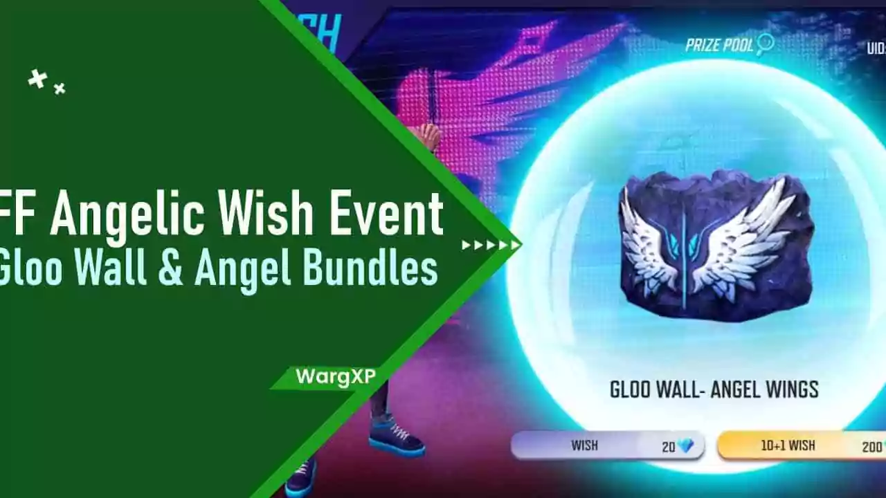 Garena Free Fire Angelic Wish Event: Get Gloo Wall Skin, Angel Bundles