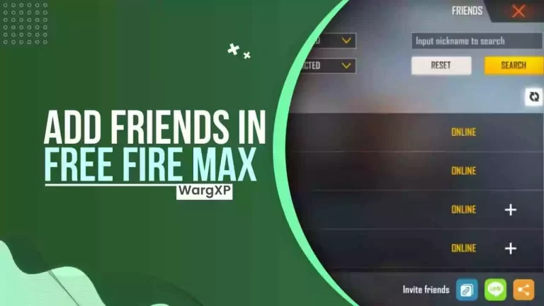 How To Add Friends In Free Fire MAX (FF MAX)?