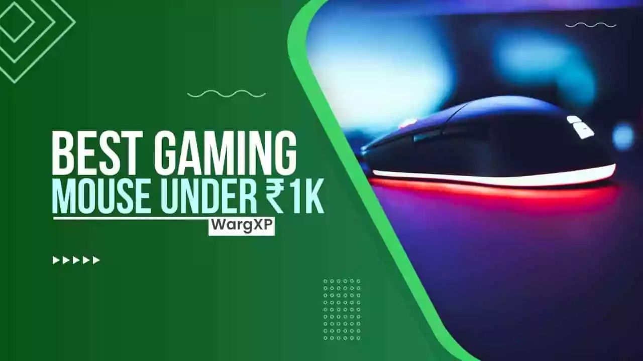 Top 13 Best Gaming Mouse Under ₹1000 [Stylish, RGB, Multifunction]