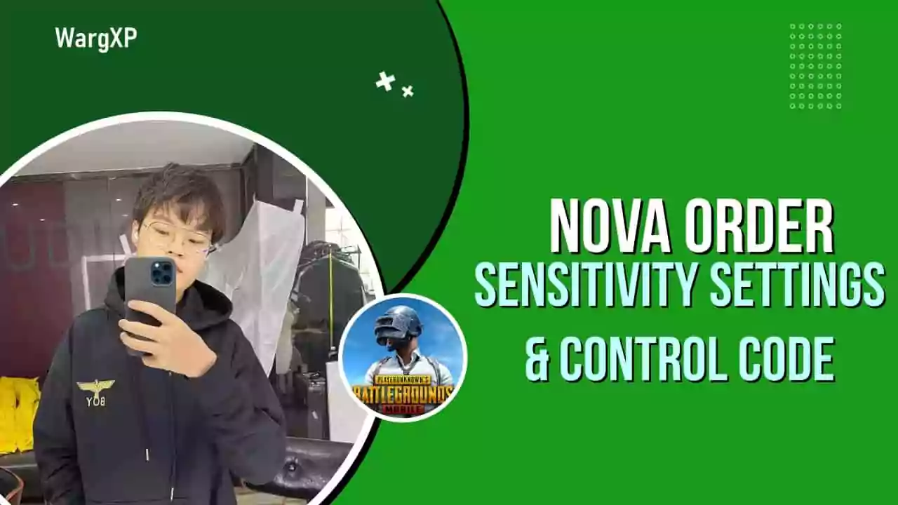NV Order Sensitivity Settings & Controls [PUBG Sensitivity Code & Control Code]