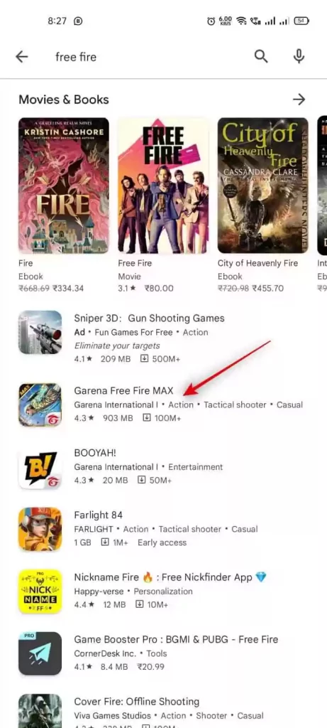 Garena Free Fire Removed From Play Store