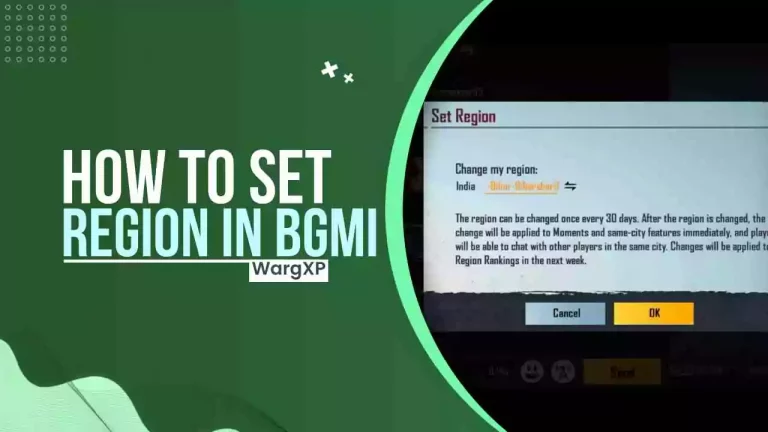 How To Set Region In BGMI? (Play BGMI With People From Your City)