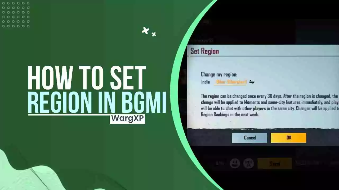 How to Set Region in BGMI? (Play BGMI With People From Your City)