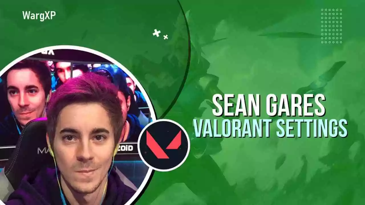 Sean Gares Valorant Settings, Sensitivity, DPI, Crosshair & Keybinds