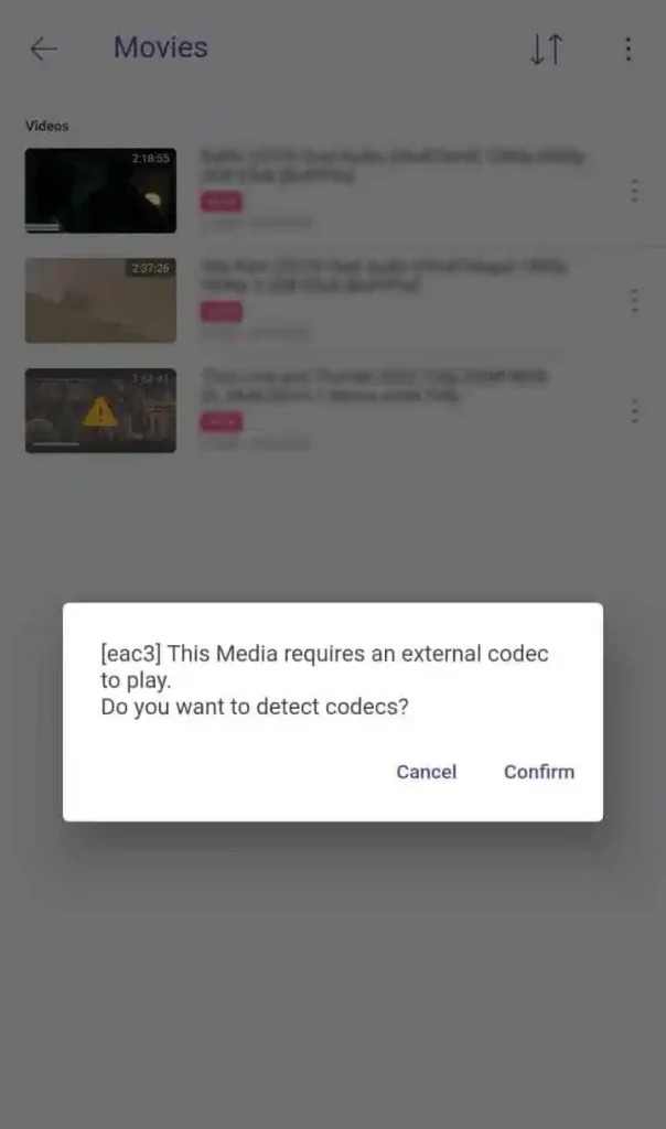 Why KMPlayer Showing Codec Issue? 