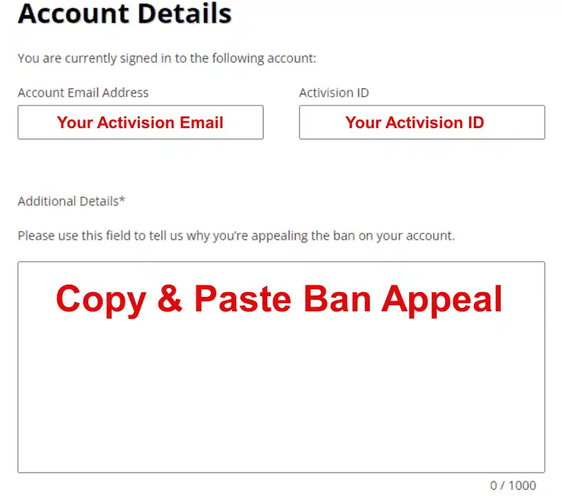 How to Submit an Activision Ban Appeal (2023 Guide) - Unbanster